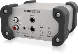 Klark Teknik DI 22P пассивный стерео директ-бокс в Спасске-Дальнем