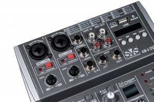 SVS Audiotechnik mixers AM-4 DSP Аналоговый микшерный пульт, 4-канала в Спасске-Дальнем